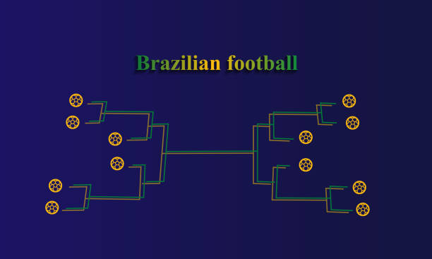 ilustrações, clipart, desenhos animados e ícones de bandeiras do futebol brasileiro, cores da bandeira do brasil - carnaval sao paulo