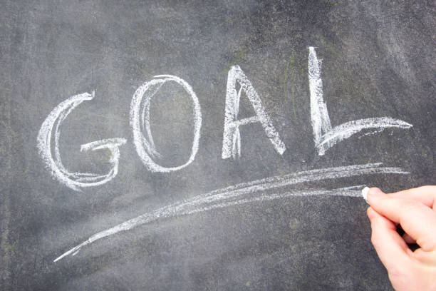 istock The word Goal,abstract written on a blackboard 1461068915