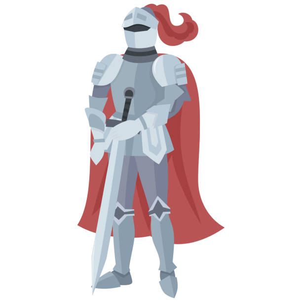 Cartoon Knight's Helmet Stock Clipart | Royalty-Free | FreeImages
