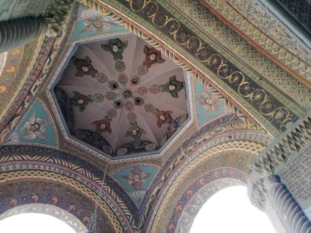 istock Frescoes on the dome at Etchmiadzin Cathedral, Armenia 1461070769