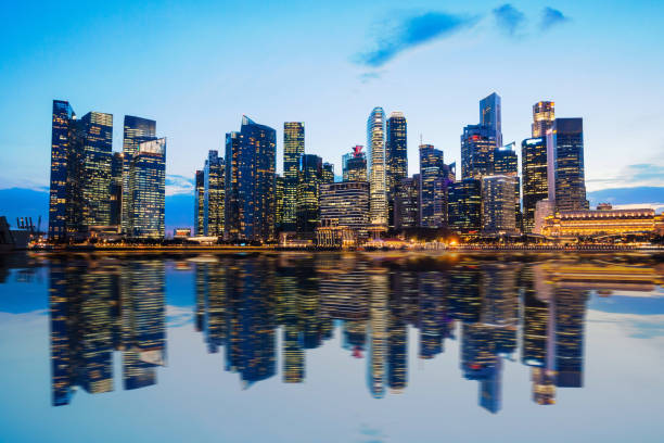 istock Singapore Metropolitan City view 1461078455