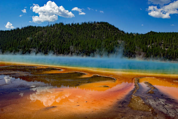 istock Grand Prismatic Spring - Yellowstone National Park 1461083738
