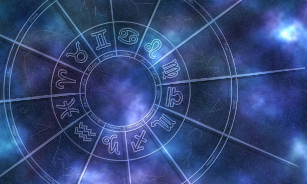 istock Astrology wheel, Horoscope Signs, Stars Night Sky 1461094874