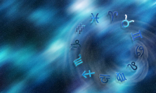 istock Astrology wheel, Horoscope Signs, Stars Night Sky 1461094904