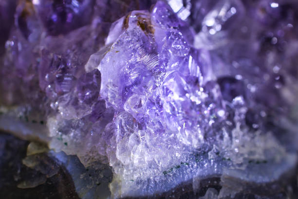 istock A beautiful cut amethyst gemstone that shines purple 1461096522