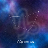 istock Capricorn zodiac sign, Capricorn symbol 1461096528