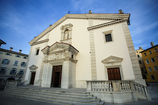 Cattedrale Metropolitana dei Santi Ilario e Taziano in Gorizia, Italy.