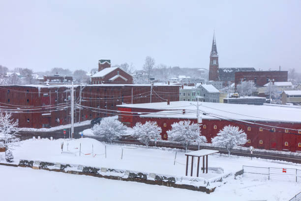 istock Winter in Biddeford, Maine 1461105875