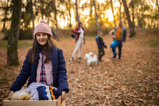istock Gril was with family on picnic 1461107227