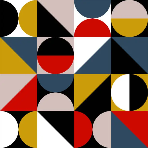 Vector illustration of Abstract geometric graphics — Jones System, IpsumCo Series