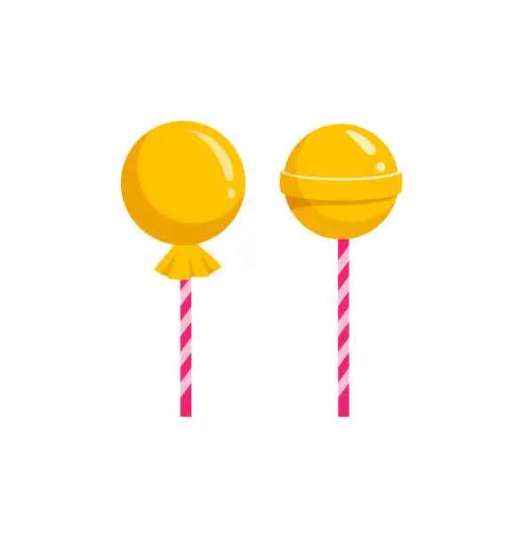 Vector illustration of lollipop with good quality with good color