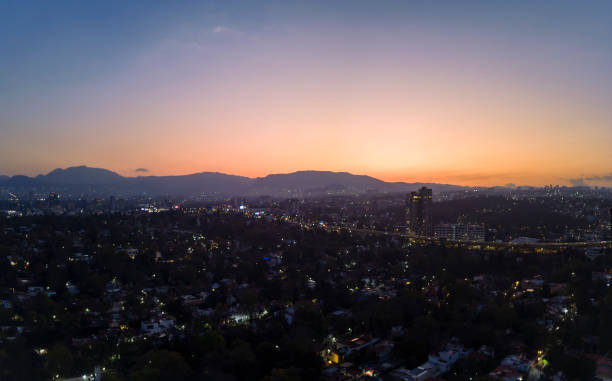 istock Sunset at Mexico City 1461132294