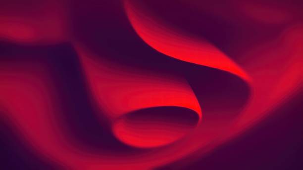 istock Abstract soft red background. The concept of 3d, modern, clean, beautiful, soft, blurred design, vortex, technology, future, game, internet, data, 1461151758