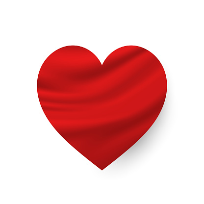 istock Red heart icon. Vector 1461159652