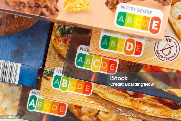 Nutri Score Nutrition Label Symbol Healthy Eating For Food Stock Photo - Download Image Now