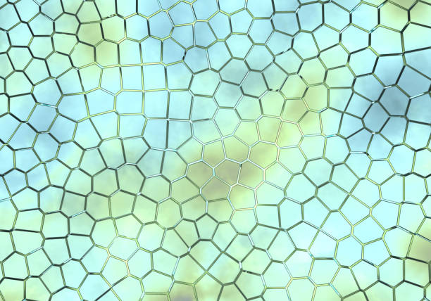 istock 3d Render, digital illustration, abstract futuristic geometric background 1461189174