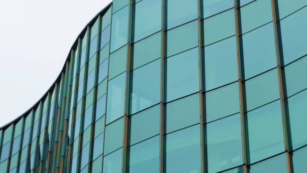 istock Part of modern office building.building with copy space. 1461212896
