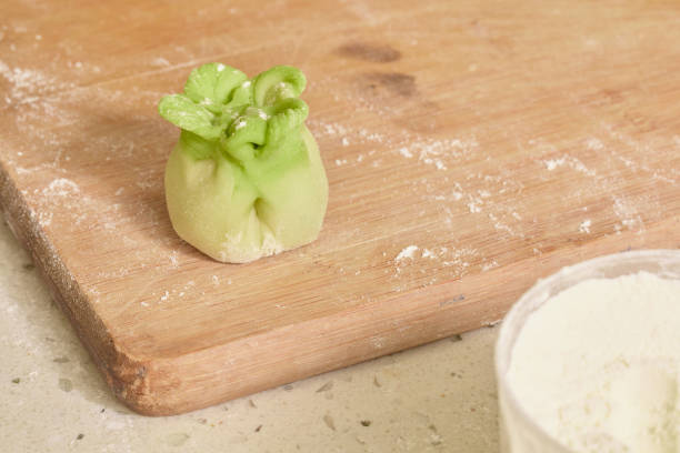 shumai made from cabbage water and flour