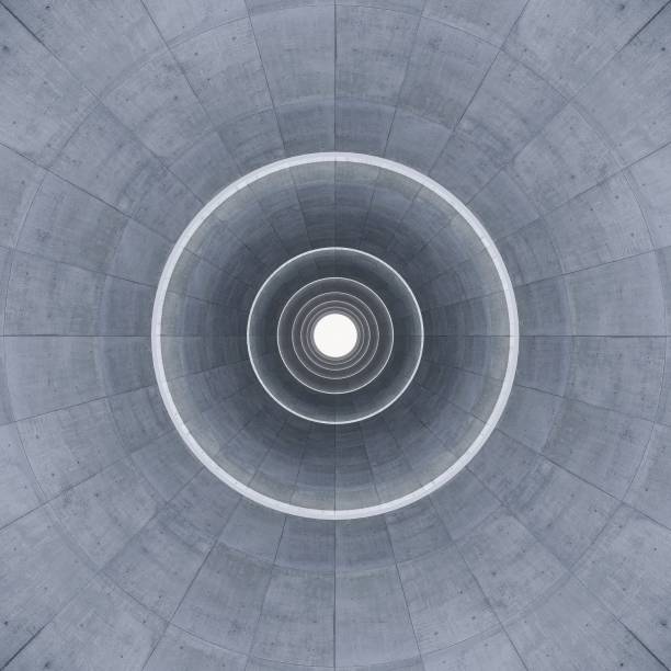 istock inside of tunnel concrete space,3d rendering 1461220597
