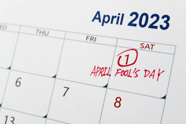 4月1日のカレンダー上の赤いマーク
