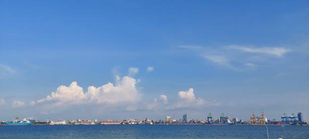 istock Makassar city and harbor views 1461222497