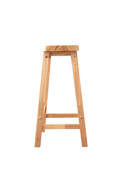 istock Single Wooden Chair Isolated Include Clipping Path 1461230090