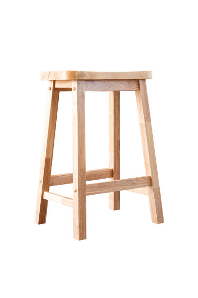 istock Single Wooden Chair Isolated Include Clipping Path 1461230276