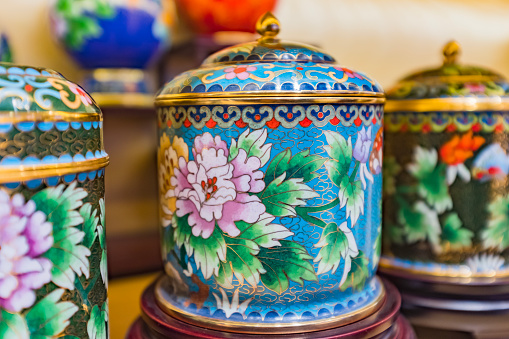 Chinese Cloisonne Craft Can