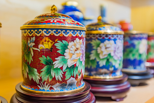 Chinese Cloisonne Craft Can