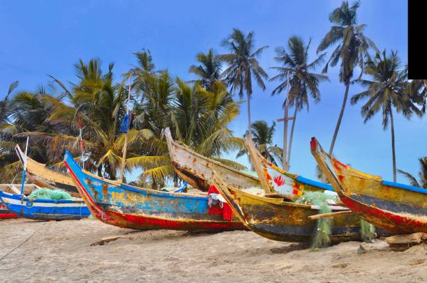 istock Fishing Boats Moored At The Beach 1461266365