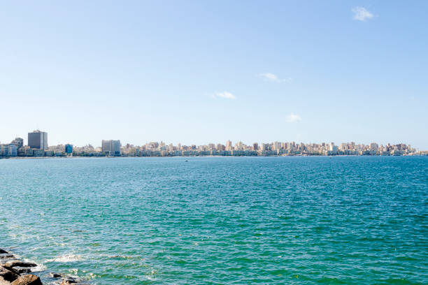 istock view from the sea to the urban development . Alexandria panoramic view, Egypt 1461267954