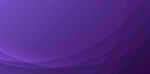 Modern and trendy background. Abstract design with flowing curves and beautiful color gradient. This illustration can be used for your design, with space for your text (colors used: Purple, Blue, Black). Vector Illustration (EPS file, well layered and grouped), wide format (2:1). Easy to edit, manipulate, resize or colorize. Vector and Jpeg file of different sizes.