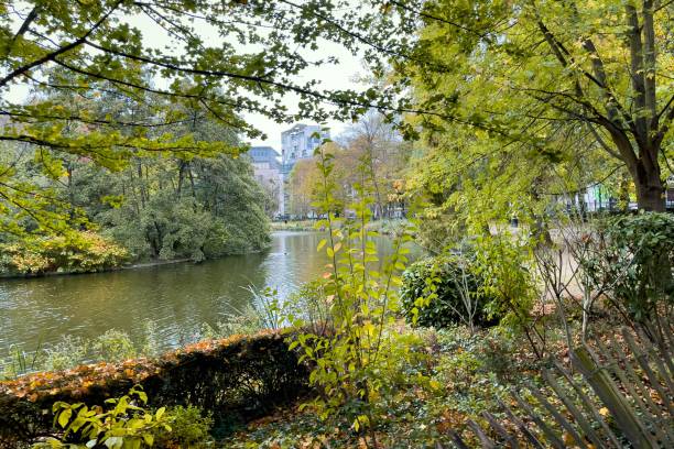istock A pond in the Leopold park in Brussels 1461276785