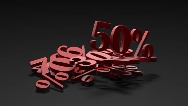 istock BIG SALE concept. Percentage numbers heap 1461283683