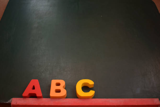 istock Wooden letters on the blackboard. 1461285502