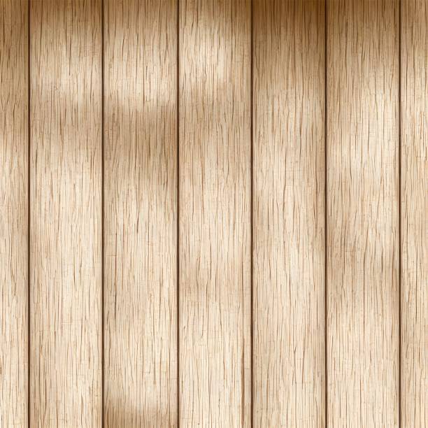 istock Illustration of brown seamless wood panel background 1461290142