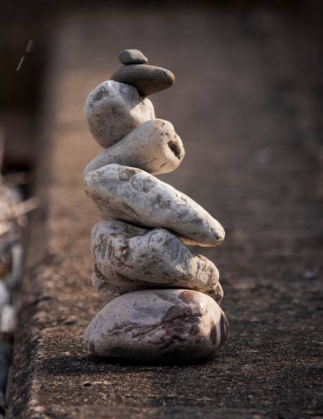 istock Stacked up rocks outdoors 1461301579