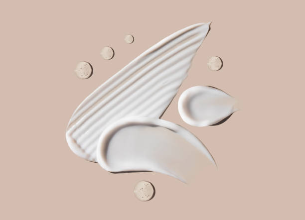 istock cosmetic smears cream texture on beige background 1461302620