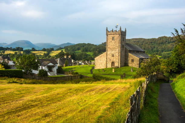 istock Hawkshead Parish Church in Cumbria, UK 1461303197