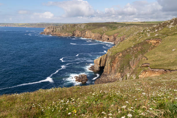 istock Sennen Cove Cornwall beach and coast near Land's End, England. 1461304963