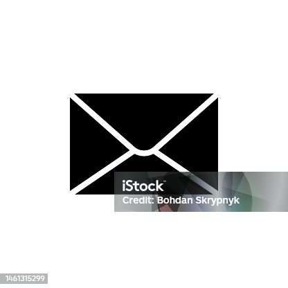 istock Email envelope icon vector illustration 1461315299