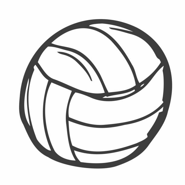 230+ Volleyball Logo Design Drawings Stock Illustrations, Royalty-Free ...