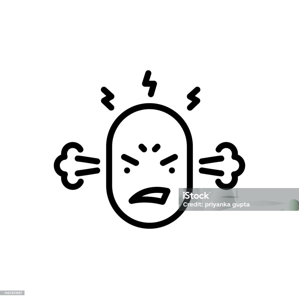 Anger Angry Stock Illustration - Download Image Now - Aggression, Anger ...