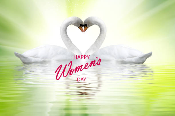 istock Happy Women's Day greeting card. 1461324262