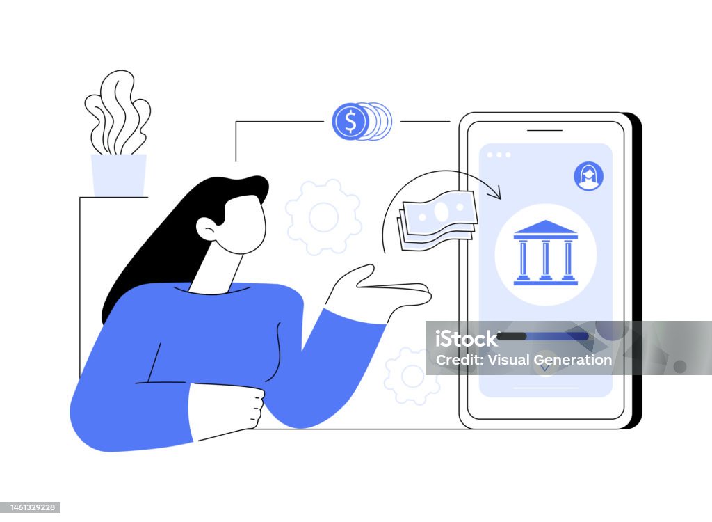 Balance Owe Pay A Balance Owed Abstract Concept Vector Illustration Stock ...