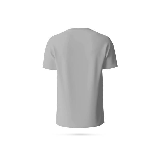 istock Back Side T-Shirt mockup template, copy space for your logo or graphic design 1461329475