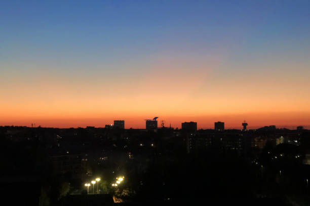 istock Sunset in Rome, modern city skyline 1461332525