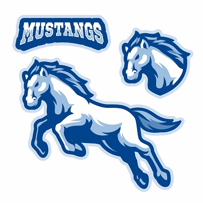 Mustangs Horse Animal Design