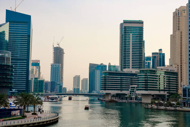 istock Skyscrapers in Dubai Marina. UAE 1461340506