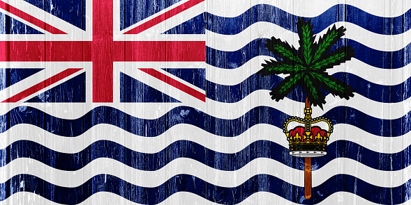 The Union Jack with Gibraltar in the background, indicating the dispute over its sovereignty and the effects of Brexit